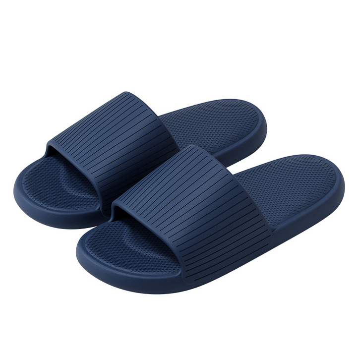 Zomerse herenslippers met antislipzool