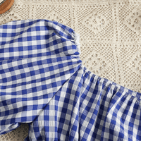 Modieuze damesjurk met vierkante halslijn en puffmouwen - Selina