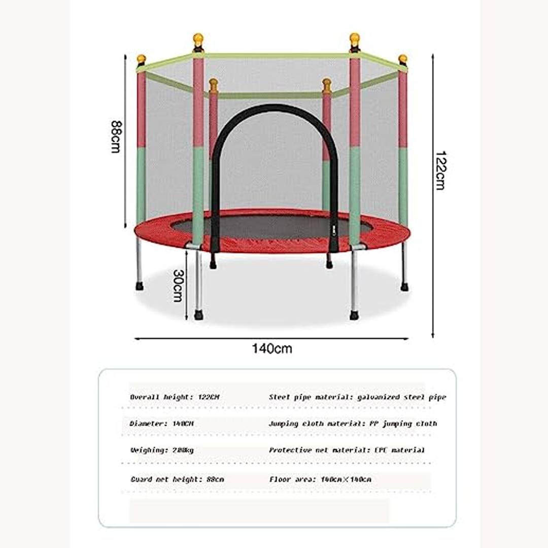 Kindertrampolin mit Sicherheitsnetz – Jumpie KidsTramp