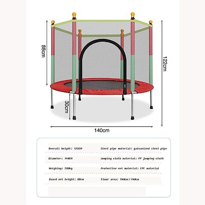 Kindertrampolin mit Sicherheitsnetz – Jumpie KidsTramp