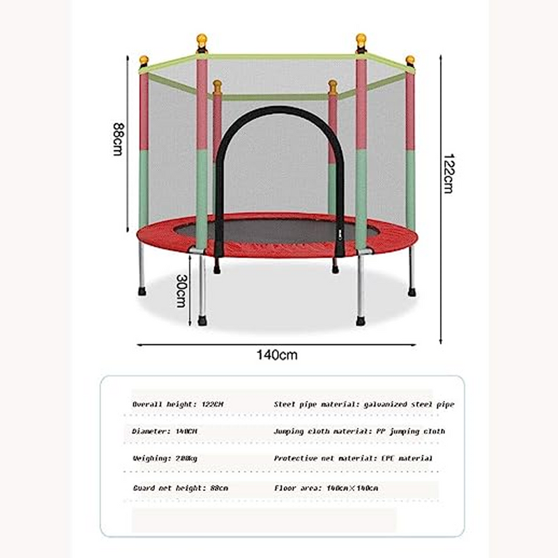 Kindertrampolin mit Sicherheitsnetz – Jumpie KidsTramp