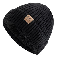 Vintage Vibe Beanie | Retro gefütterte Wintermütze
