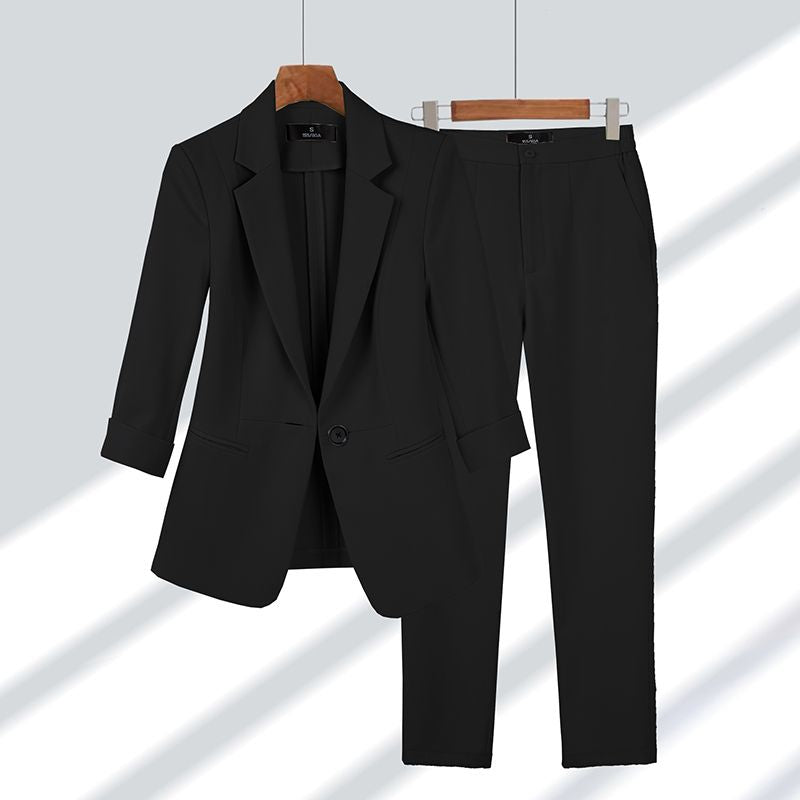 2-piece Women's Suit with Blazer and Trousers - Olivia
