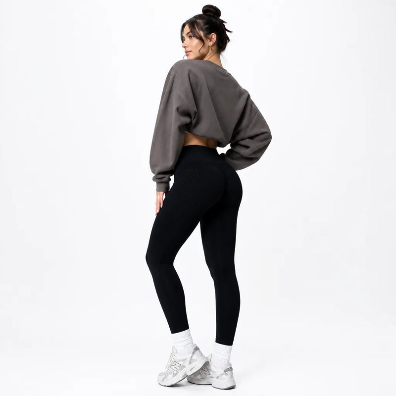 Curvay 3D Sculpt Leggings - Cellulite-Smoothing Compression 4