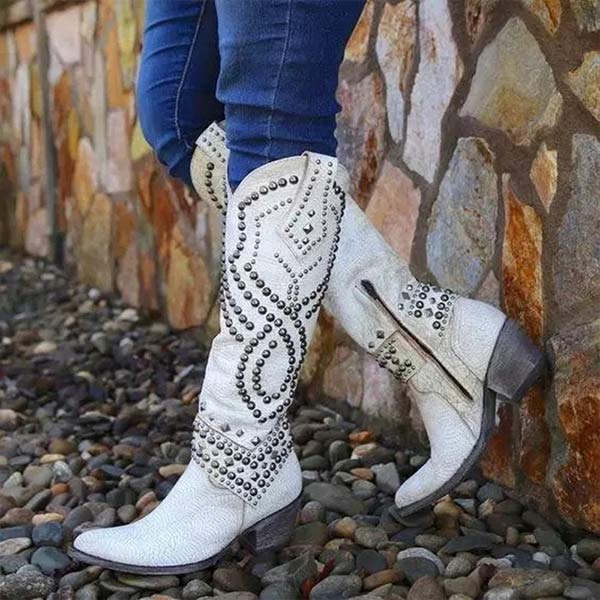 Orthopädische hohe Stiefel für Damen - Selena