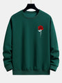 Damen-Sweatshirt mit Rosenmuster - Amelia