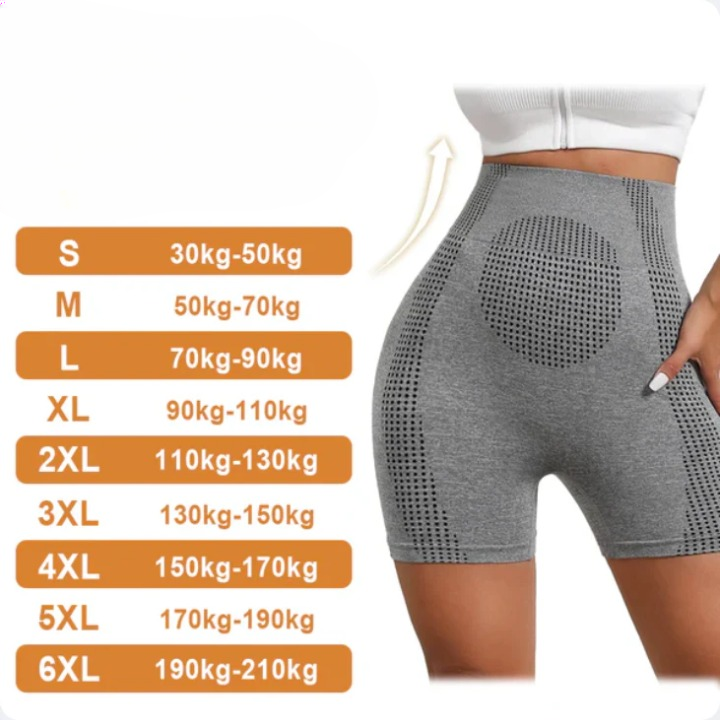 Corrective Shapewear Shorts - Nova | With Push-up Effect