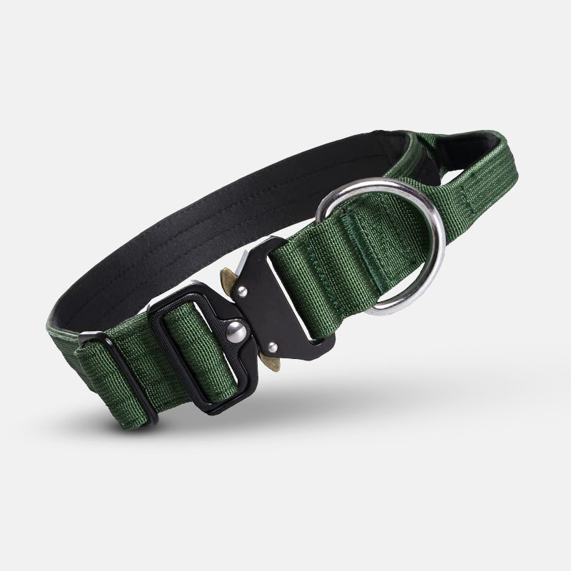 Tactical Dog Collar with Handle - PowerGrip