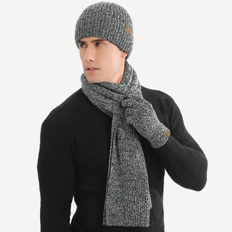 Stoere Winterset | Met stoere muts, sjaal en handschoenen!