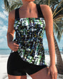 Tankini mit Muster und Bequemer Passform – Maëlle
