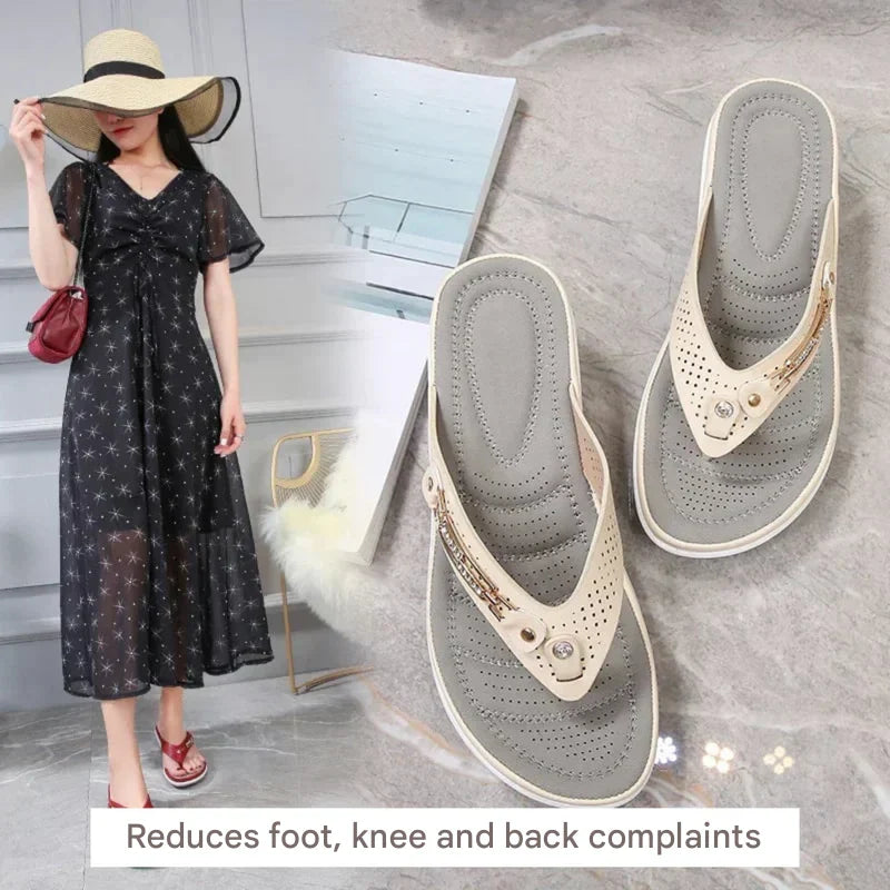 Orthopedische Dames Slippers met Zachte Zool – Solelite