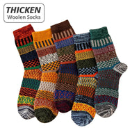 Retro Woolies Set | Warme und bequeme Socken mit stilvollem Design
