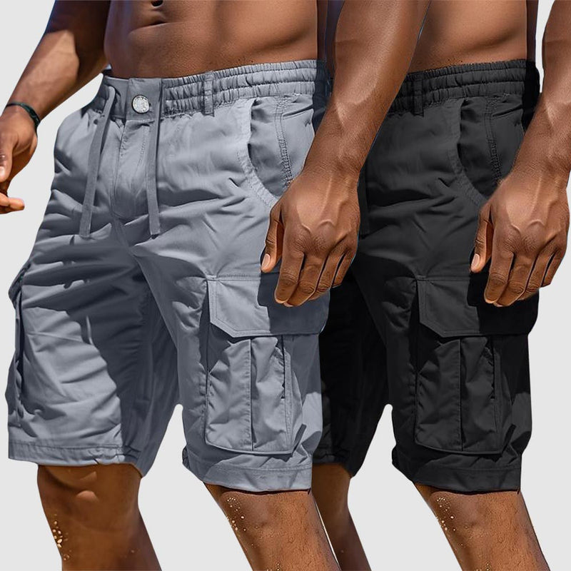 Sommerliche Herren Cargoshorts aus Baumwollmischung – Rafael