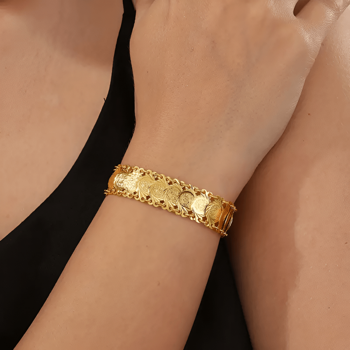 Goldene Himmlische Damenarmband - Aurielle