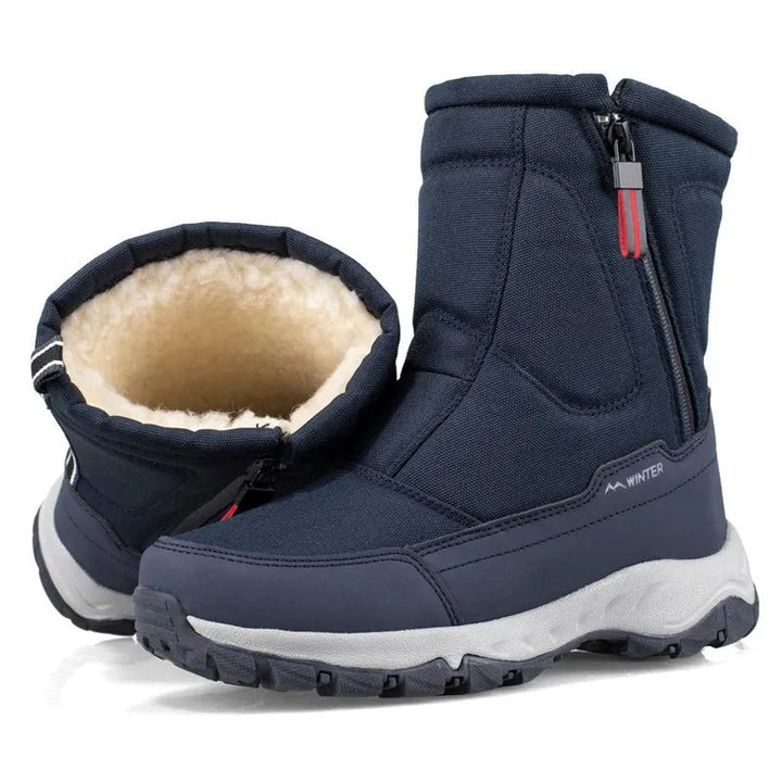 Halbhohe Snowboots | Warme Winterstiefel