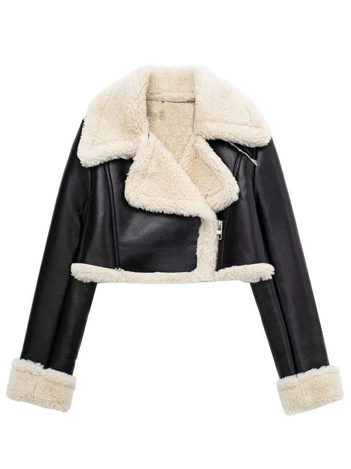 Esmee ZipUp Winterjacke | Vintage & Stilvoll