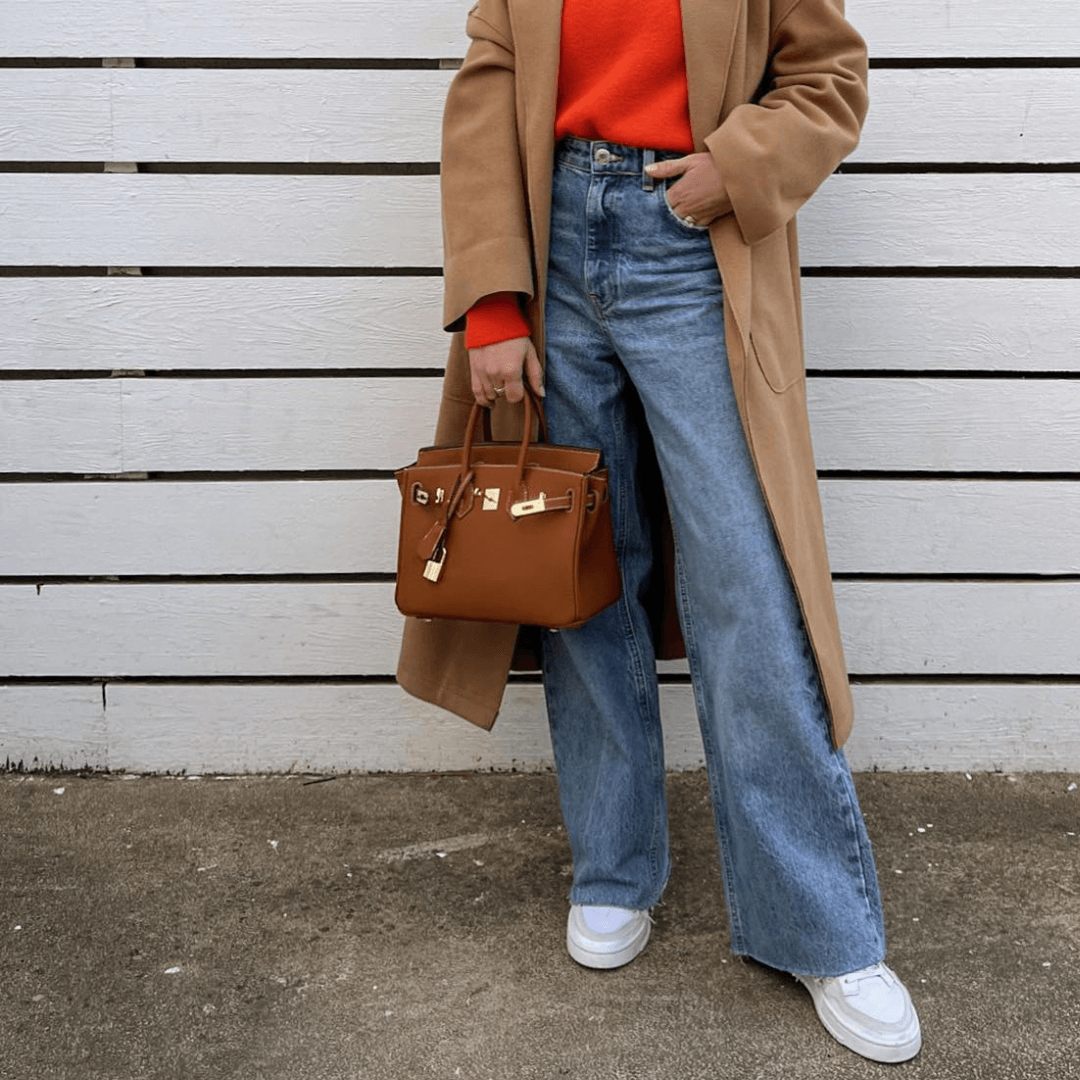 Stilvolle Lederhandtasche - Liana