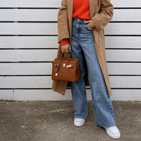 Stilvolle Lederhandtasche - Liana