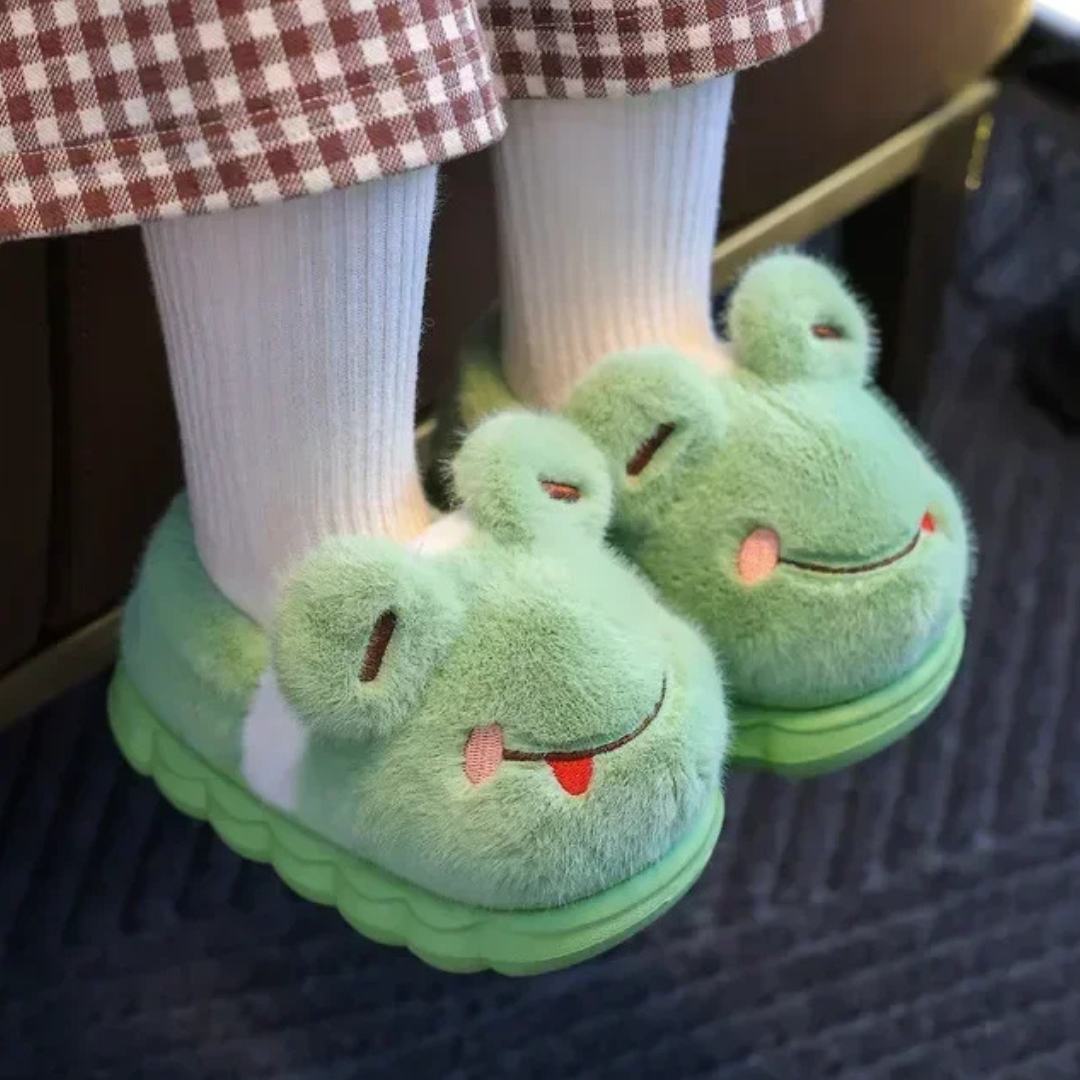 Children's Slippers with Animal Design – FunnyPaws