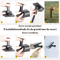 Stylish Waterproof Solar Garden Light 5