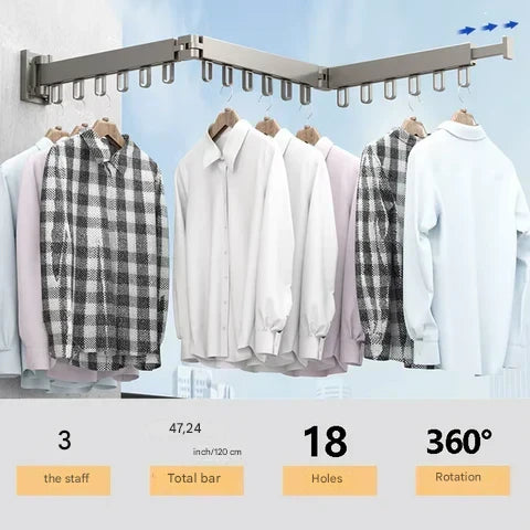 Wanddroogrek voor Kleding – Dryvo