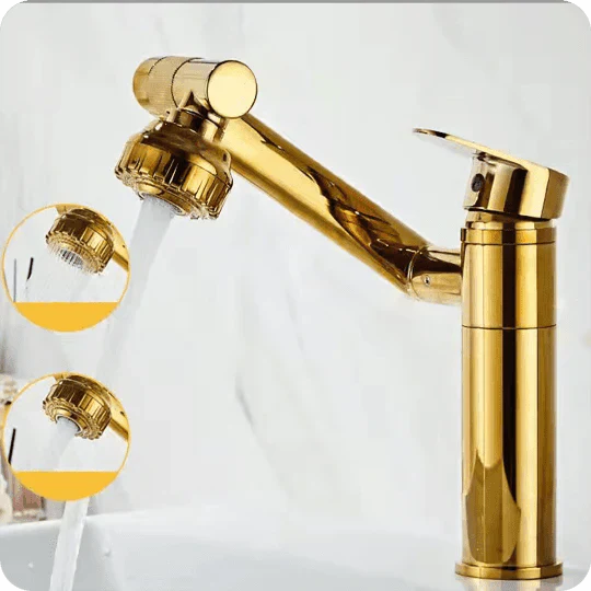 Innovativer Badezimmerwasserhahn - TwistFlow