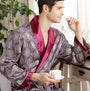 Satin Deluxe Bademantel | Satinierter, stylischer Bademantel