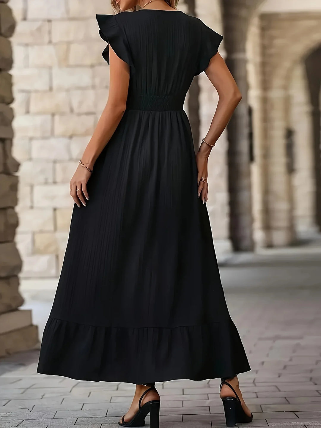 Eloise Rüschenkleid | Vielseitig und stilvoll