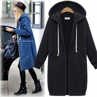 Lässige Lange Damenweste - CozyZip