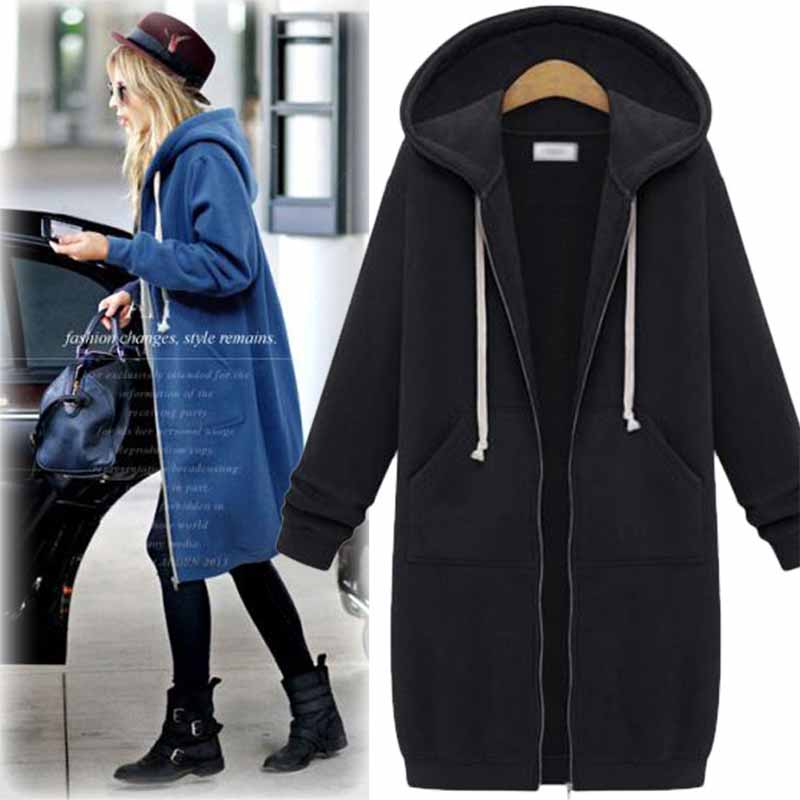 Lässige Lange Damenweste - CozyZip
