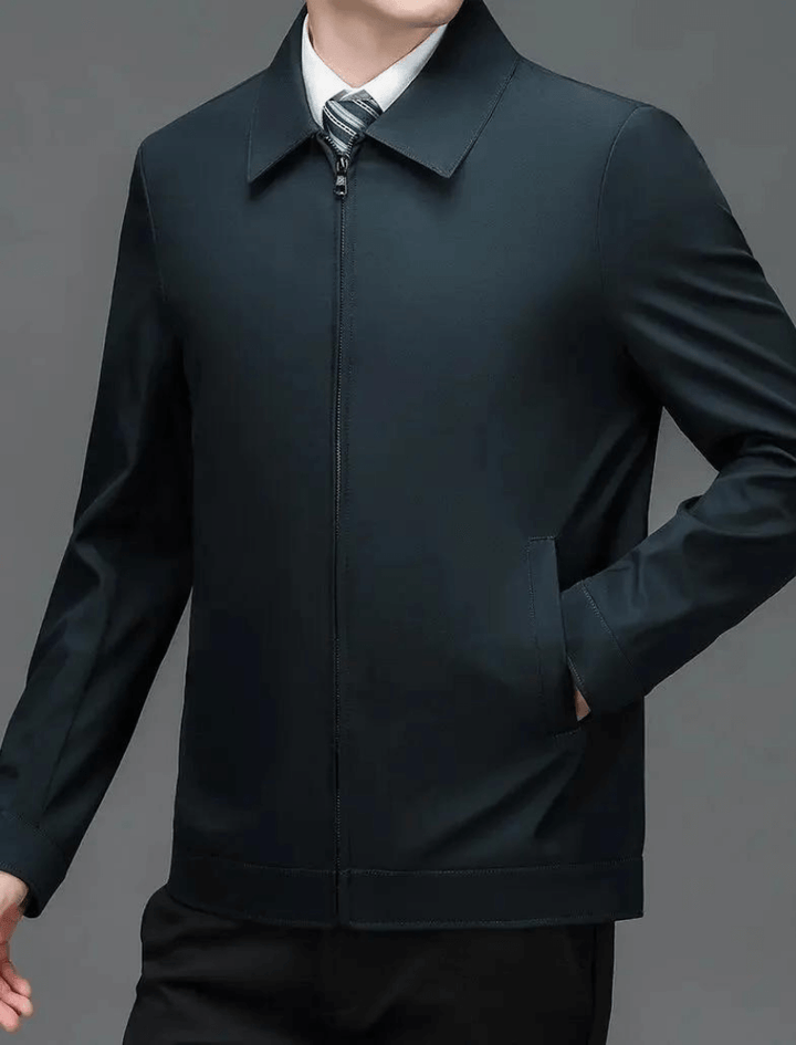 Gefütterte Herren-Winterjacke aus Polyester – Arvid