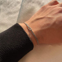 Minimalist Button Bracelet – Elva