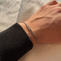 Minimalist Button Bracelet – Elva