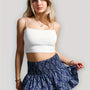 Amelia Rock | Gefaltete Taille | Gestufter Saum | Modisch