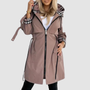 Waterproof Zip-Up Coat with Hood 1