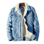 Herren-Jeansjacke mit warmem Fleecefutter – Tobias