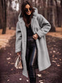 Damen-Trenchcoat mit Gürtel & doppelter Knopfleiste – Clara