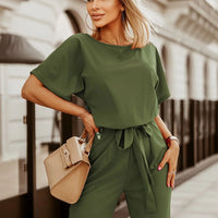 Weite Hosen Jumpsuit | Astrid | Trendig und bequem