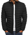 Einfarbige Jacke mit Reißverschluss - Ethan