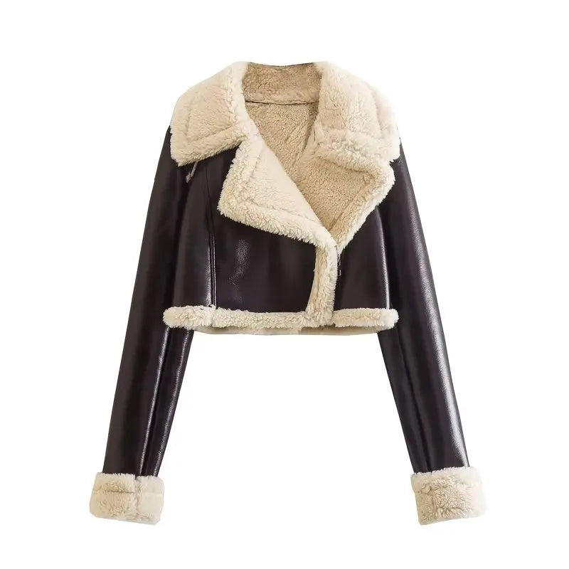 Esmee ZipUp Winterjacke | Vintage & Stilvoll