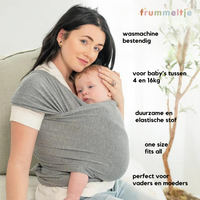 Rückenstützende Baby-Tragetasche - CuddleWrap