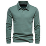 Herren-Poloshirt mit langen Ärmeln - Vince