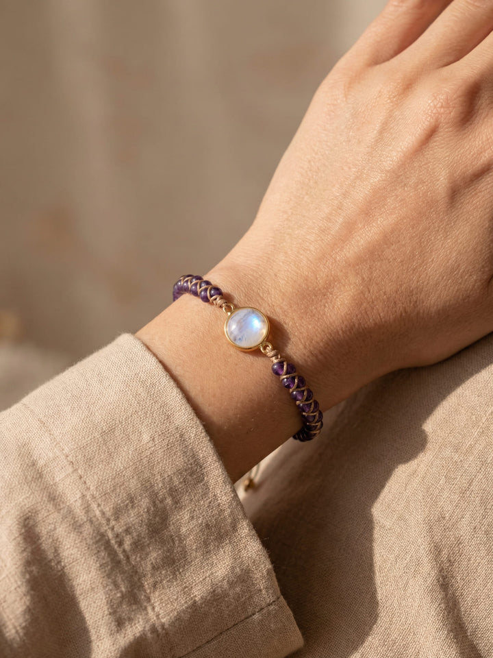 Amethyst-Heilarmband - Serenya