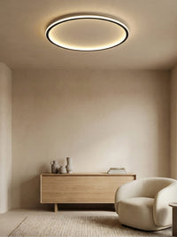 Scandinavian Round Ceiling Lamp - NordicGlow
