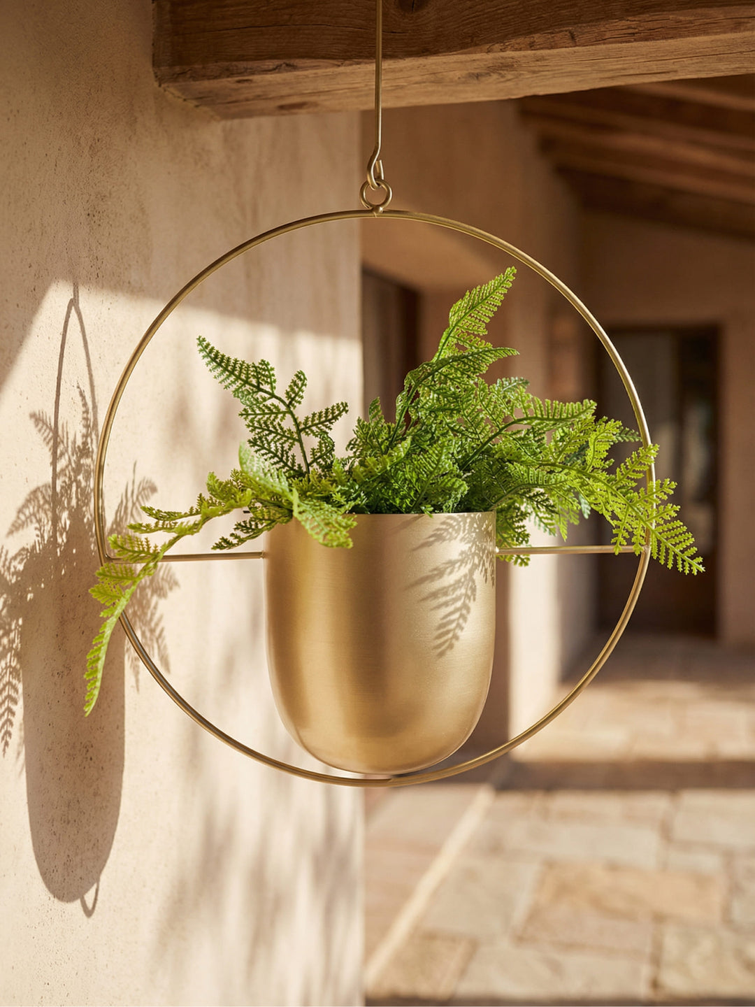 Stijlvolle Binnen- en Buiten Plantenhanger - LeafLuxe