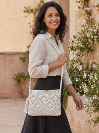 Vardi Dante™ Gwen Woven Shoulder Bag | Summery & Stylish Women's Bag