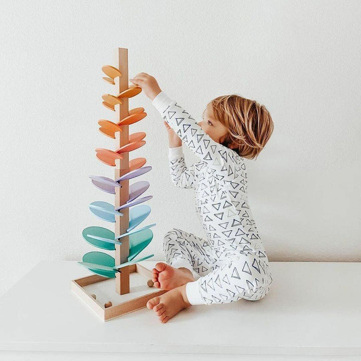 Interactive Rainbow Marble Sound Tree - Luca