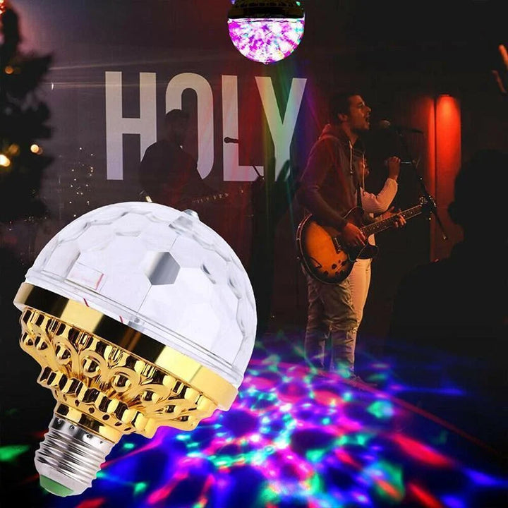 LED Disco Party Lampe – PartyGlow Spin