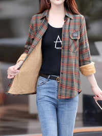 Gefütterte Casual Damenbluse - Nora