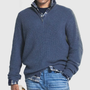 Lässiger Herren Pullover mit Reißverschluss - Max